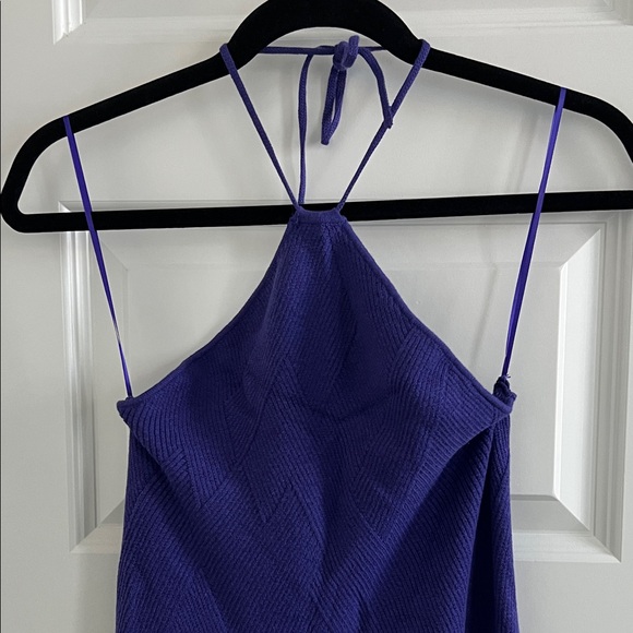 Free People Purple Knit Dress - Picture 2 of 6